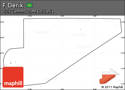 Blank Simple Map of F Derik, cropped outside, no labels