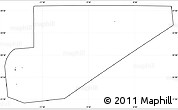 Blank Simple Map of F Derik, cropped outside, no labels