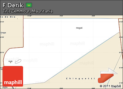 Classic Style Simple Map of F Derik