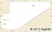 Classic Style Simple Map of F Derik, single color outside