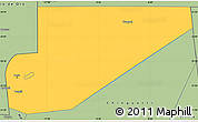 Savanna Style Simple Map of F Derik