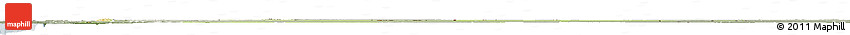 Physical Horizon Map of Tiris Zemmour, semi-desaturated