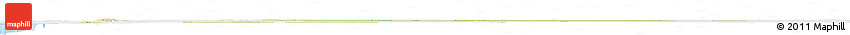 Physical Horizon Map of Tiris Zemmour, single color outside