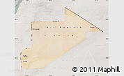 Satellite Map of Tiris Zemmour, lighten, semi-desaturated