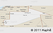 Classic Style Panoramic Map of Tiris Zemmour