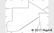 Blank Simple Map of Tiris Zemmour, no labels