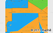 Political Simple Map of Tiris Zemmour