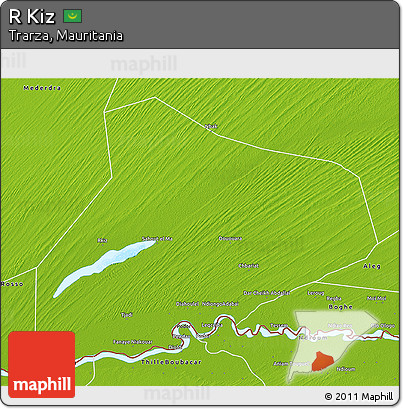 Physical 3D Map of R Kiz