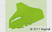 Physical 3D Map of R Kiz, lighten