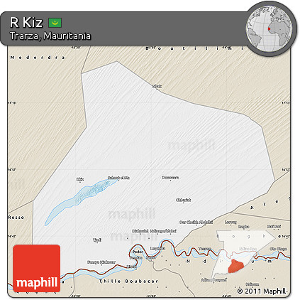 Classic Style Map of R Kiz