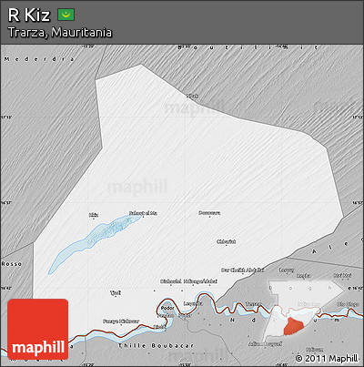 Gray Map of R Kiz
