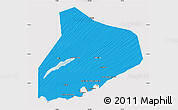 Political Map of R Kiz, cropped outside
