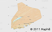 Satellite Map of R Kiz, single color outside