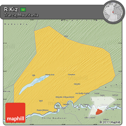 Savanna Style Map of R Kiz