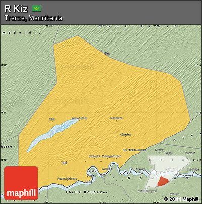 Savanna Style Map of R Kiz