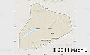 Shaded Relief Map of R Kiz, lighten