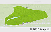 Physical Panoramic Map of R Kiz, lighten