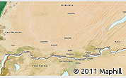 Satellite 3D Map of Rosso