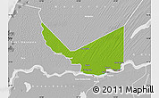Physical Map of Rosso, lighten, desaturated