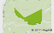 Physical Map of Rosso, lighten