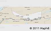 Classic Style Panoramic Map of Rosso