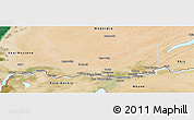 Satellite Panoramic Map of Rosso