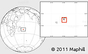 Blank Location Map of Grand Port, within the entire country