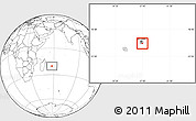 Blank Location Map of Grand Port, highlighted country