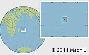 Savanna Style Location Map of Grand Port