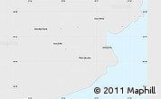 Political Simple Map of Grand Port, single color outside