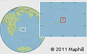Savanna Style Location Map of Savanne, within the entire country