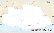 Classic Style Simple Map of Savanne