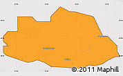Political Simple Map of Savanne, cropped outside