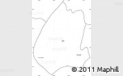 Blank Simple Map of Calvillo
