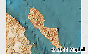 Satellite Map of Isla Angel de la Guarda