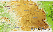 Physical 3D Map of Tecate