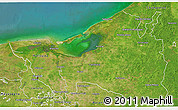 Satellite 3D Map of Carmen