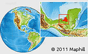 Physical Location Map of Carmen