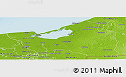 Physical Panoramic Map of Carmen