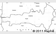 Blank Simple Map of Hecelchakan