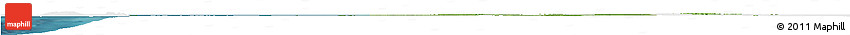 Satellite Horizon Map of Campeche, single color outside