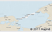 Classic Style 3D Map of Isla de Terminos