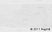 Shaded Relief 3D Map of Lago, lighten, desaturated