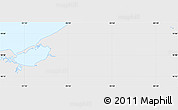Silver Style Simple Map of Lago, single color outside