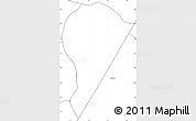 Blank Simple Map of Amatenango de la F.