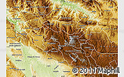 Physical Map of Chamula