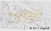 Shaded Relief 3D Map of Chilon, lighten, desaturated
