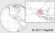Blank Location Map of Chilon, highlighted parent region