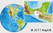Physical Location Map of Chilon, highlighted parent region