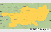 Savanna Style Simple Map of Chilon
